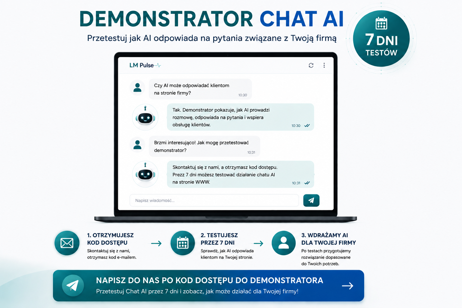Demonstrator Chat AI